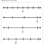 Fractions On A Number Line Worksheet Have Fun Teaching