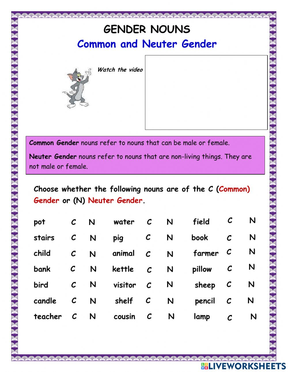 common-and-neuter-gender-worksheets-commonworksheets