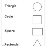 Match The Shapes Worksheets 99Worksheets