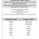 18 Common And Proper Noun Sort Worksheet Worksheeto