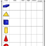 3d Shapes Worksheets