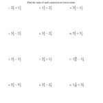 Adding And Subtracting Mixed Numbers Worksheets 99Worksheets