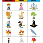 GENDER OF THE NOUN MASCULINE FEMININE AND NEUTER SAMPLE Nouns
