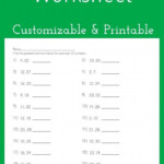 Greatest Common Factor Worksheet Customizable And Printable Math