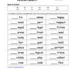 Prefixes And Suffixes EnchantedLearning Suffixes Worksheets