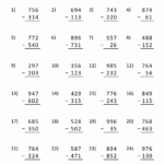 Review Of 2Nd Grade Math Worksheets No Regrouping References Hugh