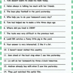Worksheets To Practice Correcting Spelling Mistakes Lafabulaciencia